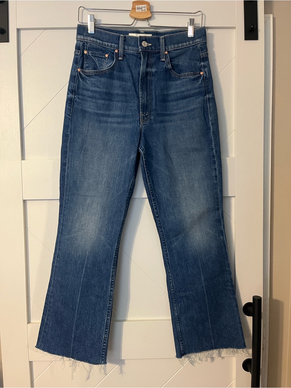Mother Superior Denim The Scooter Ankle Jean **ALTERED**